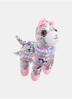 A medal in the shape of a dog with sequins