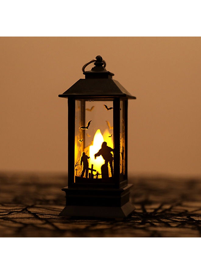 نيبمينينت فانوس زينة بتصميم كلاسيكي على شكل يد شبح ويقطين وساحرة أسود / شفاف - Image 2