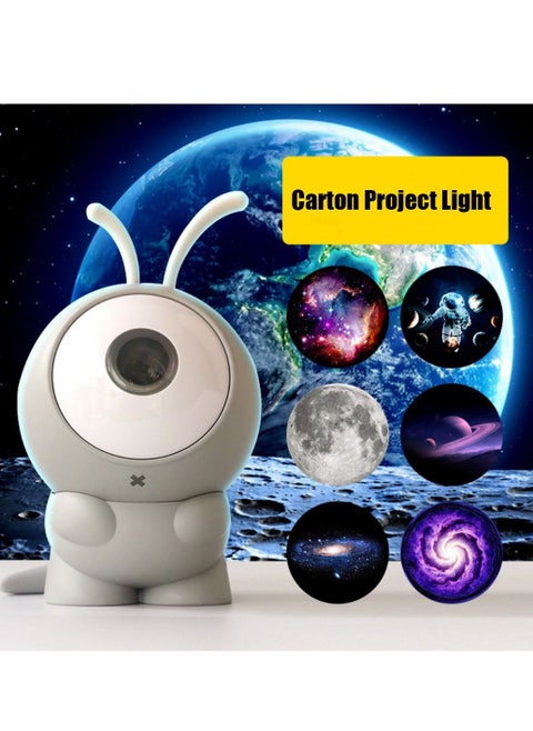 Starry Ceiling Light Projector with 360 Degree Rotation, Flexible Rechargeable Night Veiw Projector Light for Mood Ambiance, Game Room