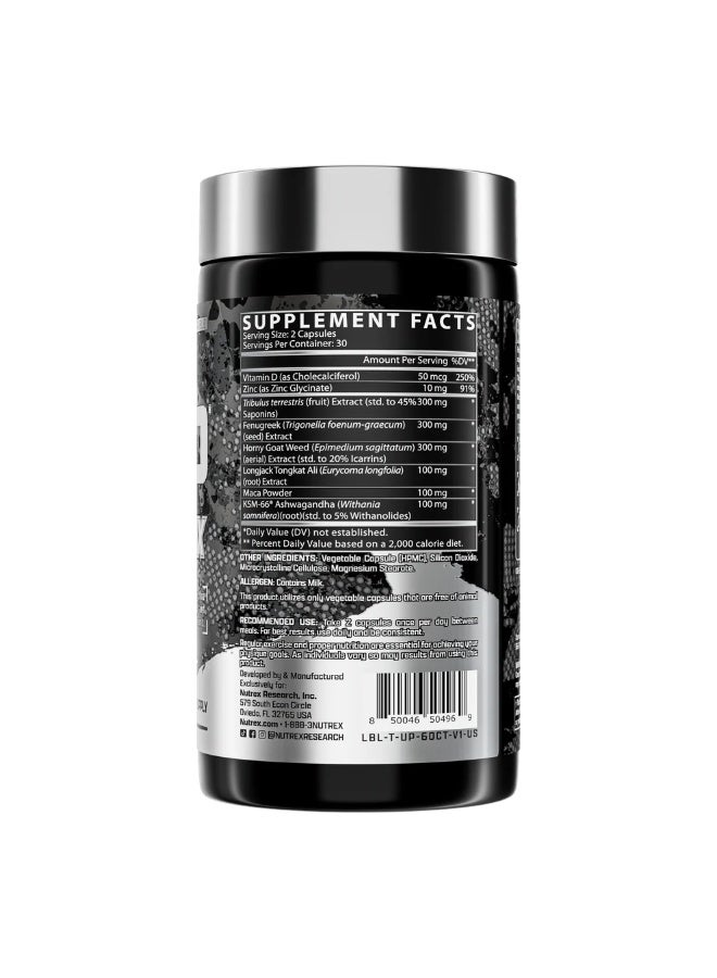 Nutrex Research T-UP, 60 Capsules - Image 5