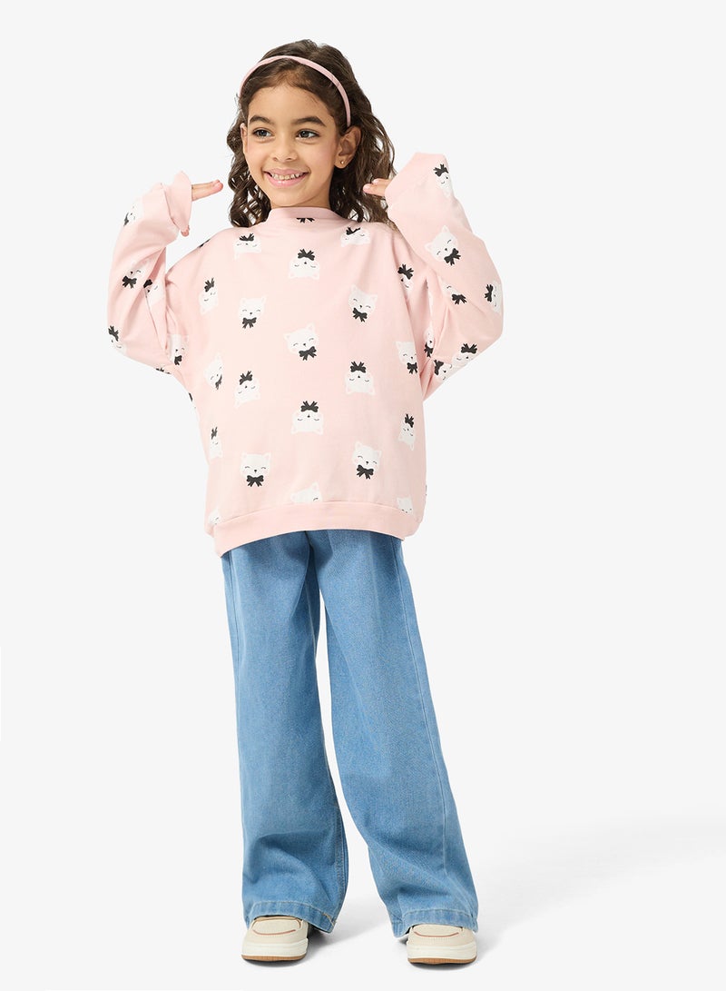 بنياتا جينز أزرق فاتح مستقيم - Image 2