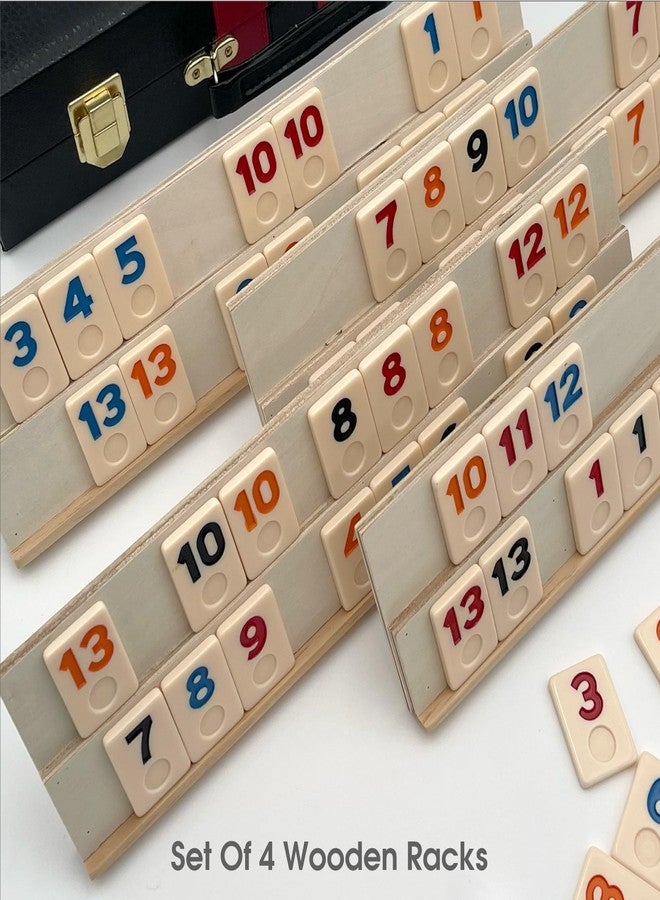 CHH Deluxe Rummy with Wooden Racks in Attache Case - Image 4