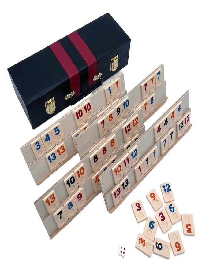 CHH Deluxe Rummy with Wooden Racks in Attache Case - Image 1