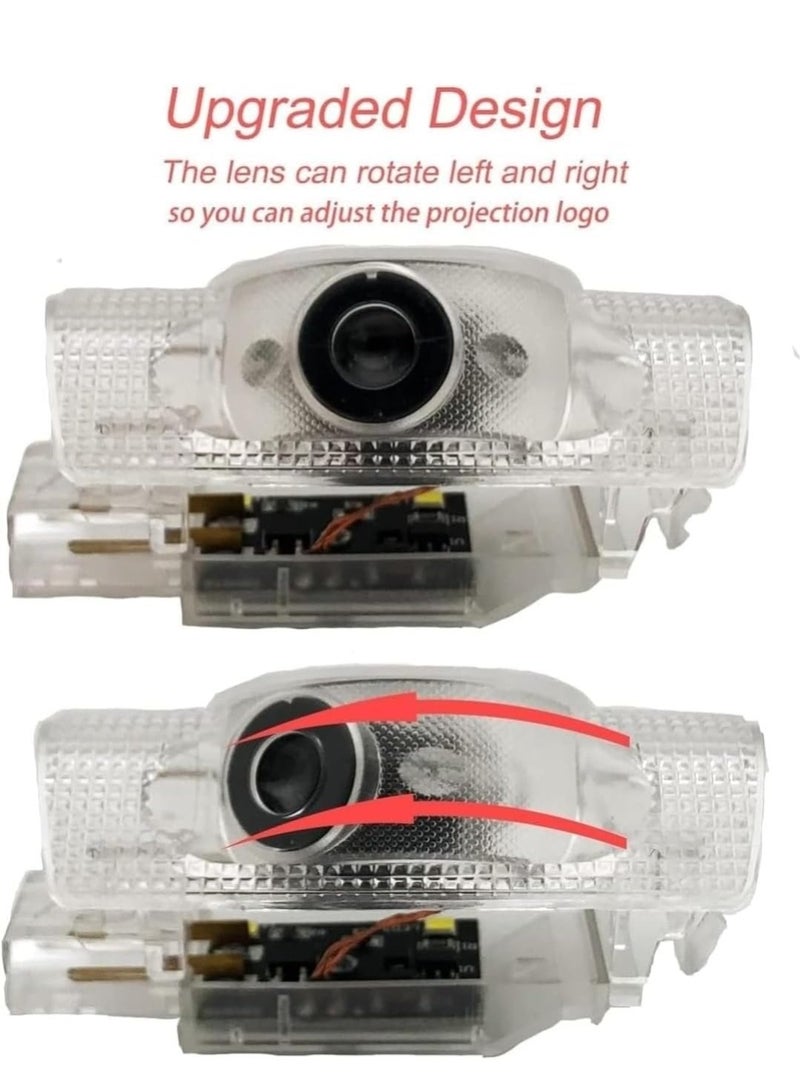 Vierex Door Logo Light For Lexus LS430 LS 430 Accessories Super Bright Logo Plug and play Compatible For Lexus LS430 special Logo Design For LS430 shadow light LS430 Door Projector Ghost Shadow Light  - Image 4
