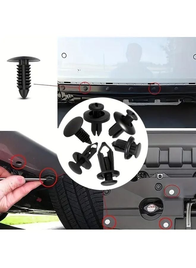 1 Set 190pcs Car Fixing Clips 6 Sizes Automotive Plastic Fasteners For Truck Motorcycle Fender - Image 4