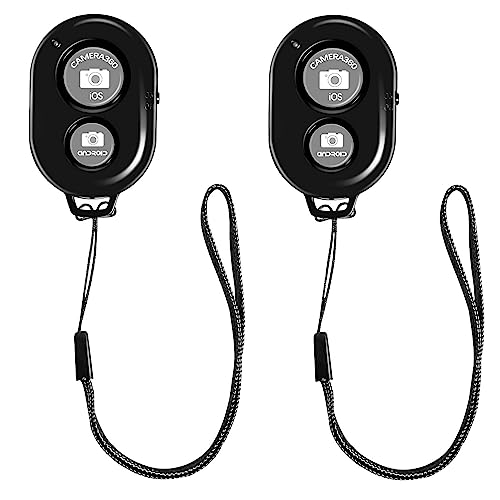 Belijean Bluetooth Remote - Compatible with All iPhone, iPad & Tablets - 2 Pack Bluetooth Clicker for Photos & Videos - Image 1