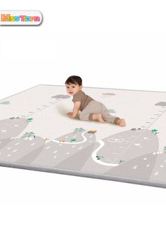 MissTiara Baby Crawling Mat , 200*180*1 cm Non Toxic Floor Mat,Double-Sided Waterproof Baby Play Mat for Toddler Boy Girl  - Image 1