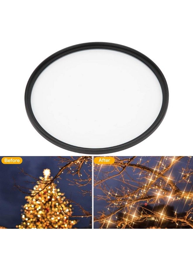 ANGGREK Star Filter Star Lens Filter 95Mm 4Line Starlight Night Photography Shooting For Nikon Lens For Sony - Image 5