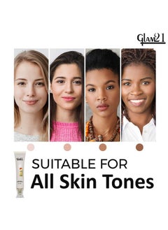 Glam 21 Glam21 Hd Sunblock Foundation; Oilcontrol Nongreasey Long Lasting Formula Soft Matte Finish 40Gm03  - Image 4