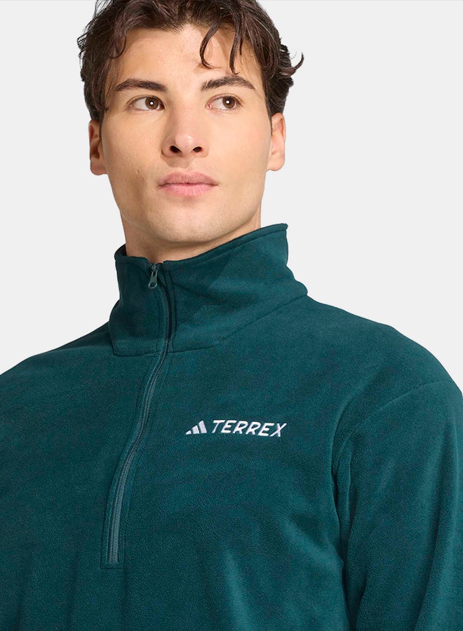 Adidas TERREX' Multi Essentials 1/2 Zip Fleece Jacket - Image 5