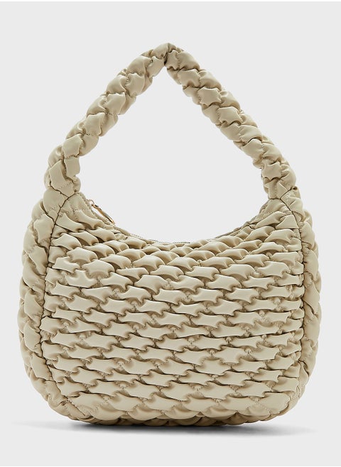 Quilted Hobo Bag