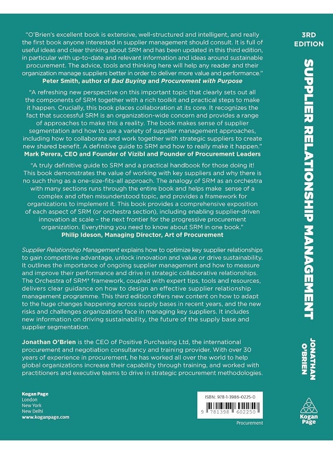 Kogan Page Supplier Relationship Management: Unlocking the Value in Your Supply Base  - Image 2
