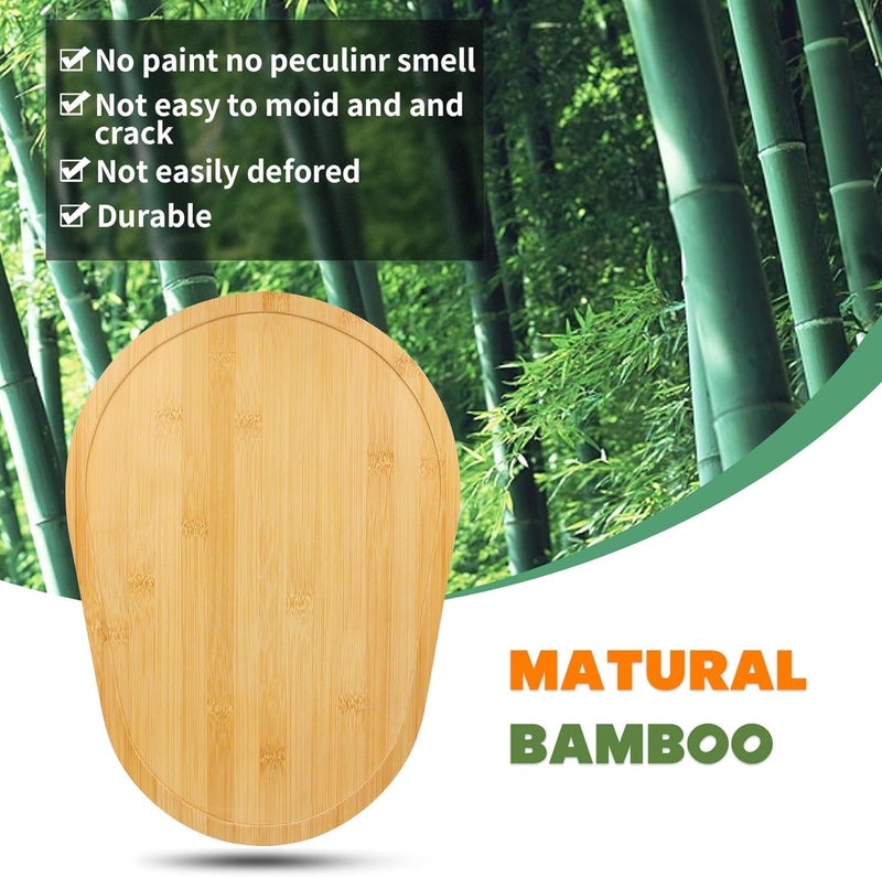 JAYOBGO Bamboo Slide Mat for KitchenAid 5-8 Qt Bowl Lift Mixer, Attachments, Sliding Tray - Image 3