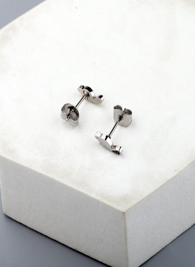 OKEYCH Beaver Lover Gift Beaver Stud Earrings Beaver Merch Who Love Beavers Jewelry (Beaver Stud E 3.0) - Image 4