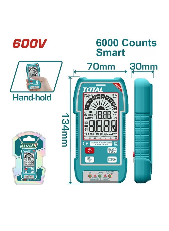 Total TMT5310004 1000V Auto Range Multimeter