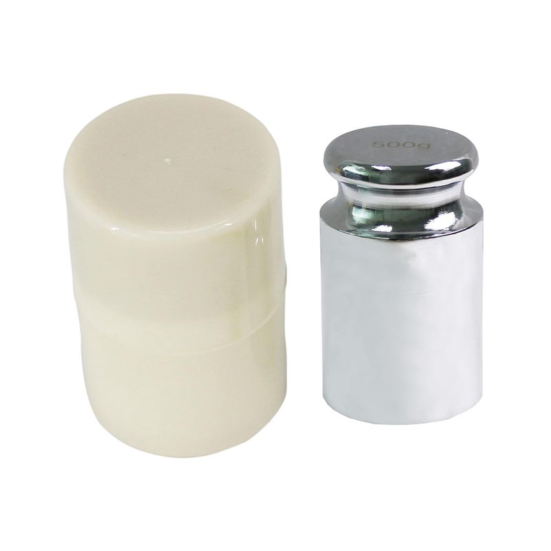 HFS (R) Calibration Weight 500 Gram M2 Class Chrome Scale Balance Calibration Weight for Digital Scale, Pocket Scale 500g - Image 3