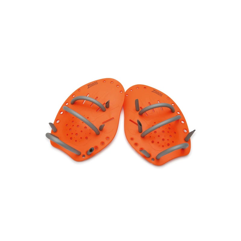 ZOGGS Matrix Hand Training Paddles for Swimming, Color - Orange, Size - Medium - Image 4