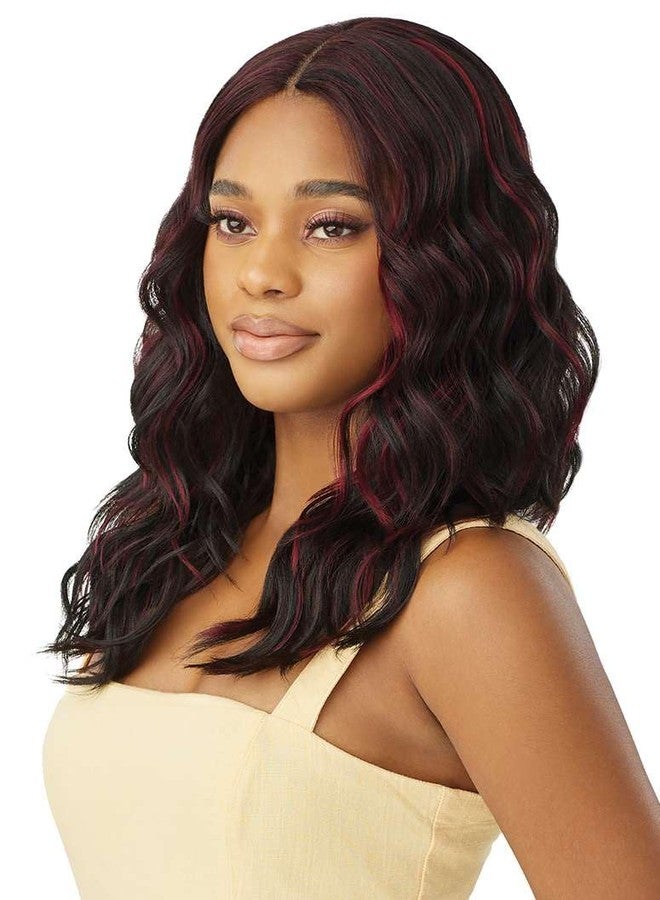 أوتر شعر مستعار Outre The Daily Wig - Style & Dash - Daily 11 (S1B/BURGUNDY) - Image 4