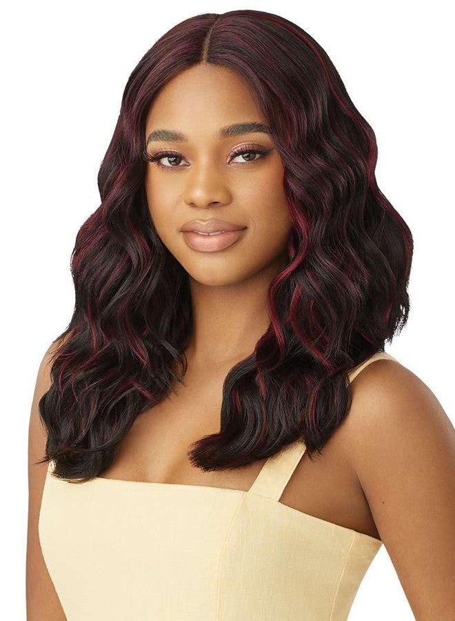 أوتر شعر مستعار Outre The Daily Wig - Style & Dash - Daily 11 (S1B/BURGUNDY) - Image 1