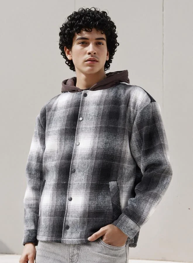 لي كوبر Lee Cooper Men Hooded Jacket