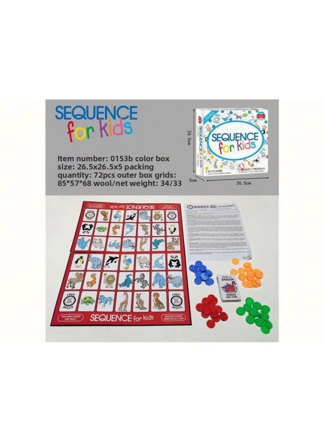 Cross-border Sequence Game Sequence Maze Table Game Fancy Backgammon Game English Arabic Version