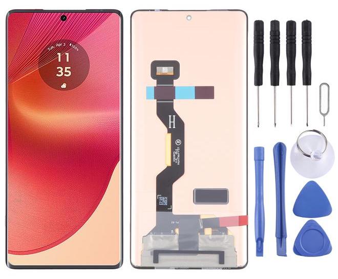 erorex Replacement For Motorola Edge 50 Fusion Original P-OLED LCD Screen with Digitizer Full Assembly - Image 1
