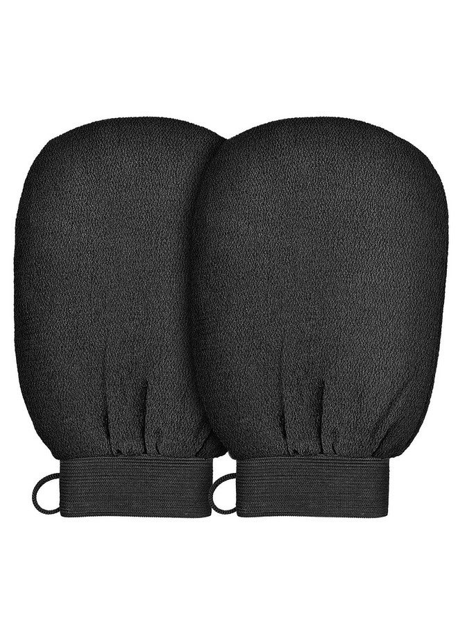 YOSEBE Exfoliating Gloves Korean Exfoliating Mitts Scrubbing Gloves for Body Bath Shower Spa ,Deep Shower Mitt Body Scrubbing Gloves for Men and Women Cleanse Dead or Dry Skin (2 PCS) - Image 1
