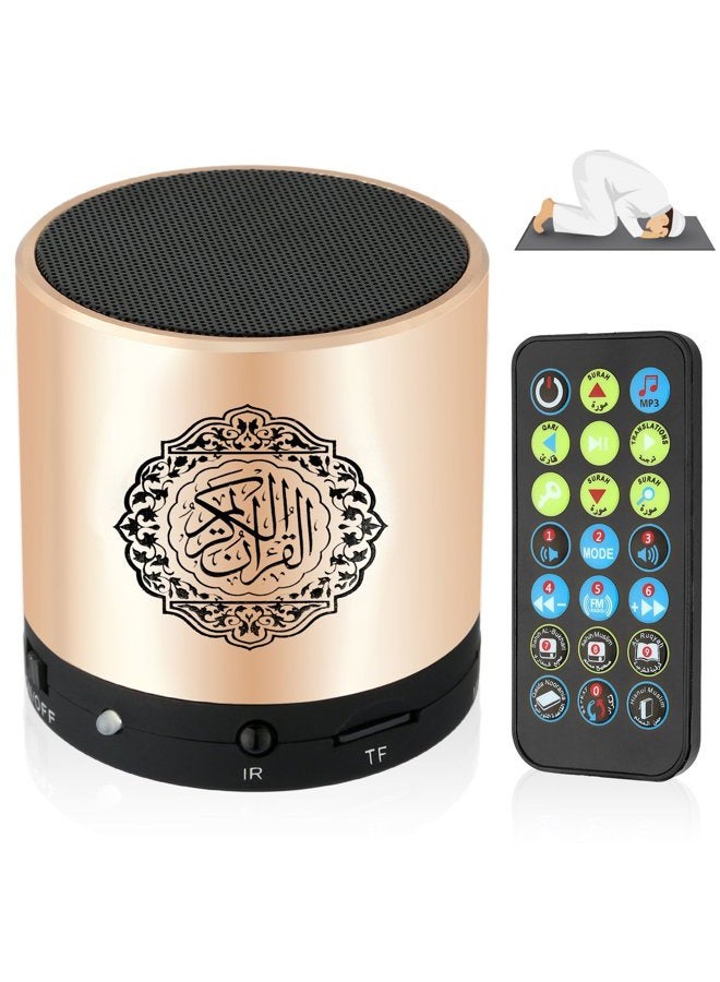 Hitopin Portable Digital Quran Speaker with Remote Control over18 Reciters and 15Translations Available Quality Qur'an Speaker Arabic English French, Urdu etc Mp3 FM Radio - Image 1