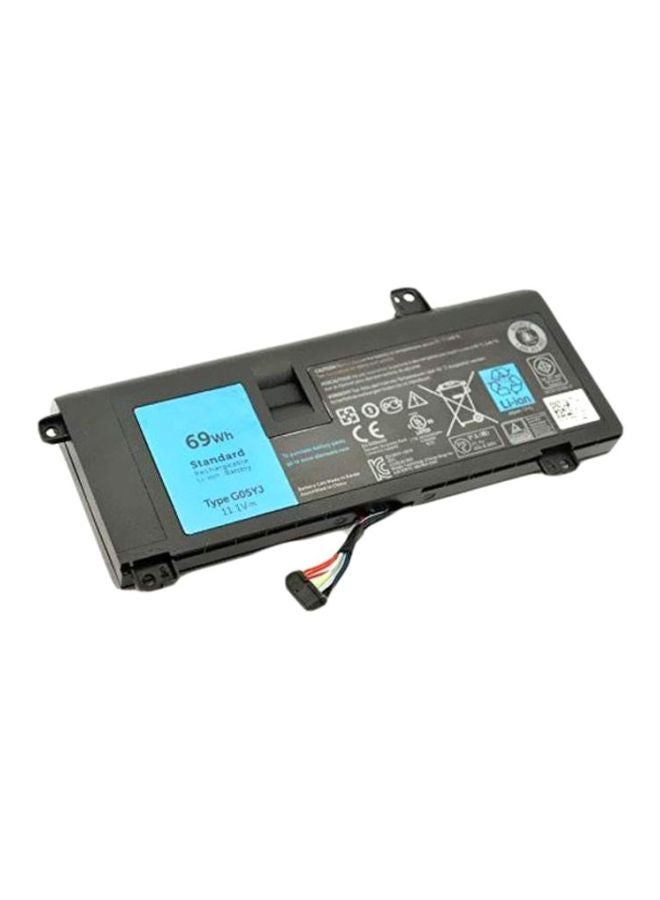 DELL Replacement Laptop Battery For Dell Alienware 14/A14/M14X/R3/R4/G05YJ/0G05YJ/Y3PN0/8X70T Black - Image 1