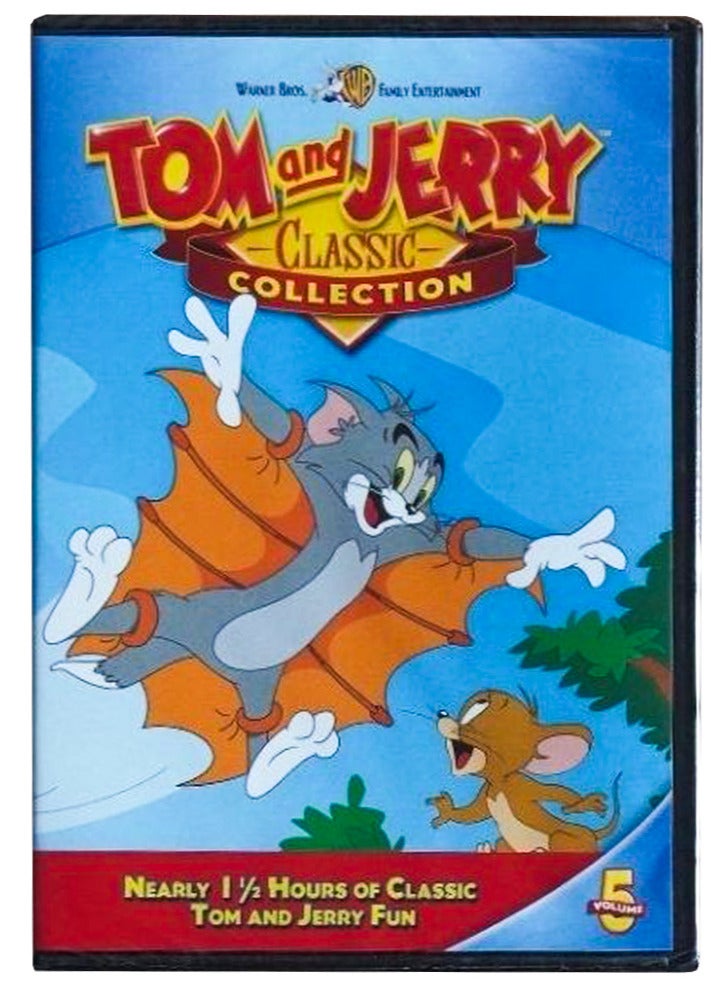 Tom And Jerry Classic Collection : Vol 5 - DVD - Arabic Subtitle Included