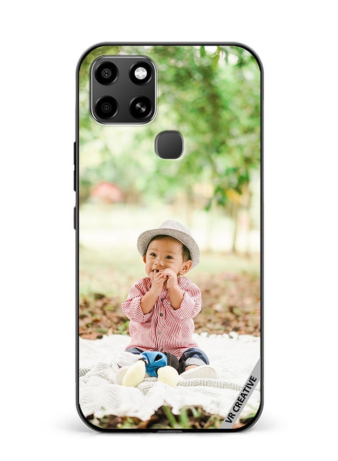 VR CREATIVE Protective Case Cover For Infinix Smart 6 Smiley Baby Design Multicolour - Image 1