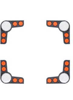 Al Khateeb Universal Car Door Angle Protectors Bump Stop Door Edge Guard Strip Dent Reflectors 