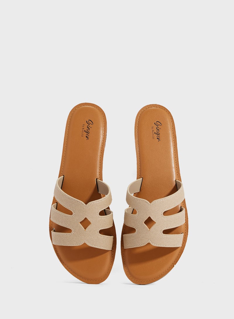Ginger Ladies Flat Sandal  - Image 4