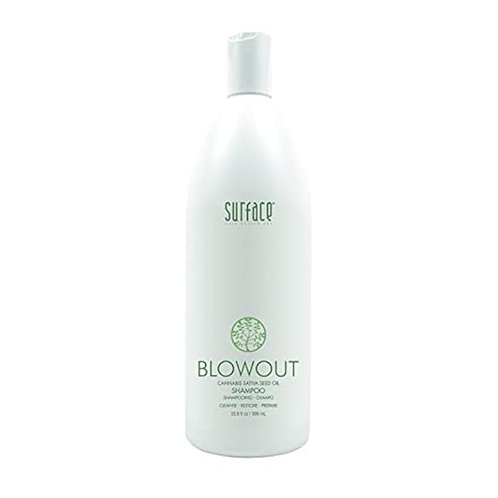 Surface Hair - Blowout Shampoo – Organic Shampoo for Women and Men, Heat-Resistant with Babassu Oil for Longer Lasting Blowouts - Image 1
