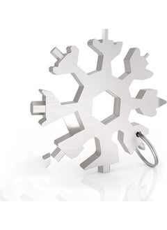 Generic 18-in-1 Snowflake Multi Tool Stainless Portable Steel Multi-Tool for Outdoor Travel Camping Adventure Daily Tool  - Image 1