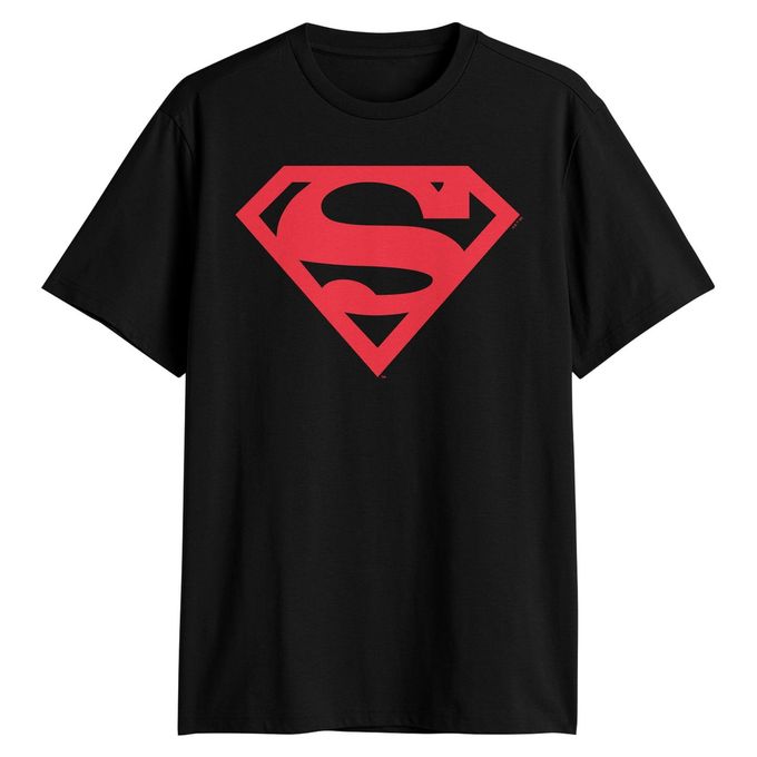 SUPERMAN Superboy Connor Kent Logo Symbol Justice League DC Costume Adult T-Shirt(SM, Black) - Image 3