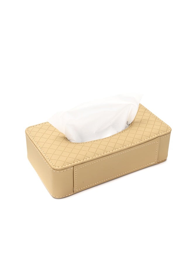 LAWAZIM Car Visor Tissue Box - Backseat Tissue Holder, Sun Visor Storage Box, Armrest Seat Napkin Organizer, Interior Accessories Tissues Box Cover and Dispenser for Car, Office, Home, Desk, Daily Use - Image 1