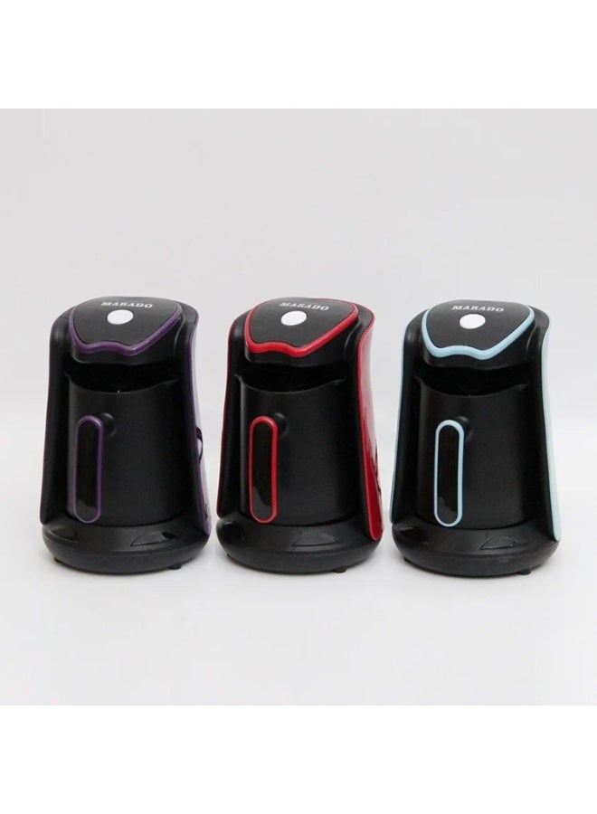 مارادو ...ماكينة تحضير القهوة التركية والعربية  من MARADO، خالية 100% من مادة BPA، بسعة تحضير من 1 إلى 4 أكواب، بتقنية Cook Sense، وطهي مضاد للفيضان.متعدد الالوان - Image 3