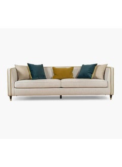 2XL Home Halsey 3 seater Sofa 250x92x75 Beige  - Image 1