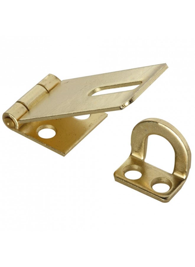 National Hardware National Hardware N102-053 V30 Safety Hasp in Brass,1-3/4" 