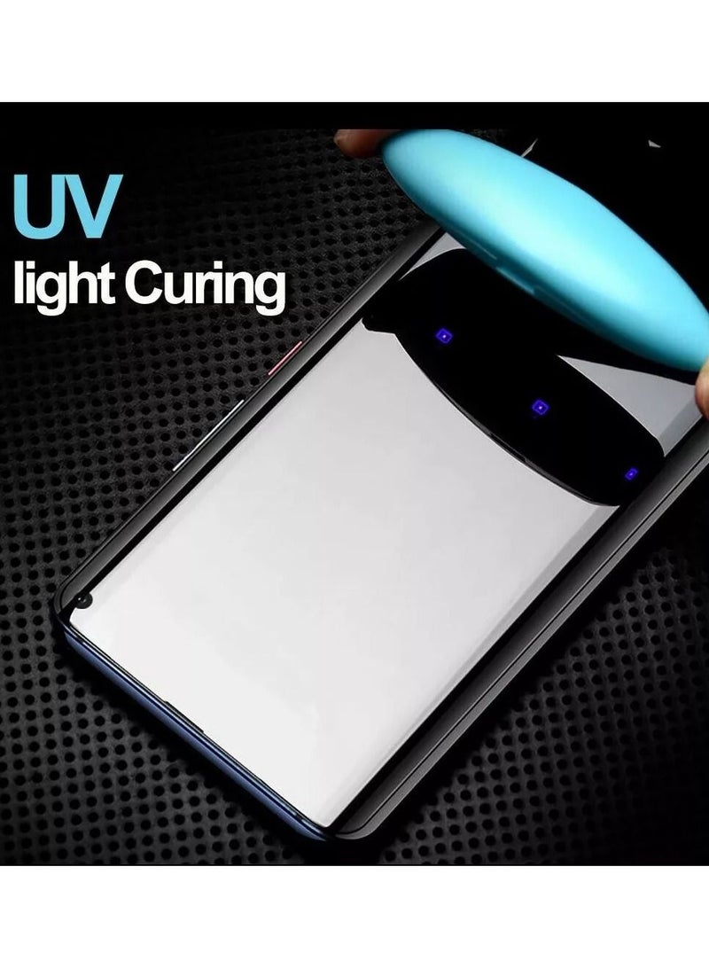 Lito Lito Uv Nano Liquid Full Glue Tempered Glass Screen Protector for Samsung Galaxy S22 Ultra 5G  - Image 4