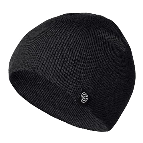 Revony Original Beanie Cap - Soft Knit Beanie Hat - Warm and Durable (Black) - Image 1