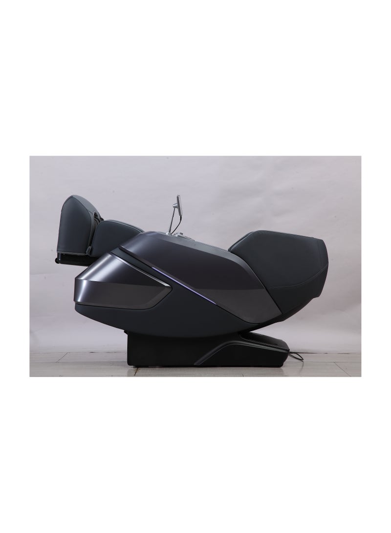 ميلانو كرسي مساج جلد رادسون L 160 x W 75 x H 117 cm Grey  - Image 3