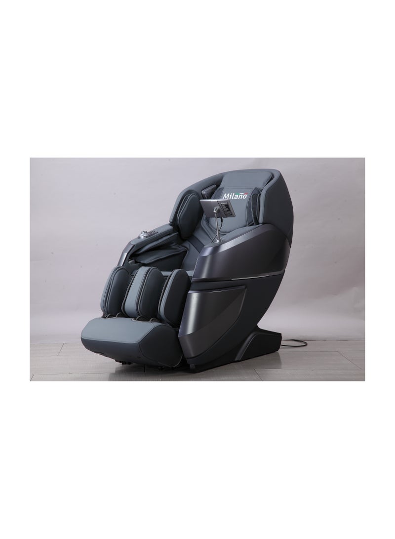 ميلانو كرسي مساج جلد رادسون L 160 x W 75 x H 117 cm Grey  - Image 1