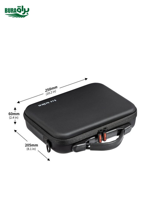 BURAQ - For DJI Osmo Action 4 / 5 Pro STARTRC Portable PU Storage Box Case Full Kit(Black) - Image 1