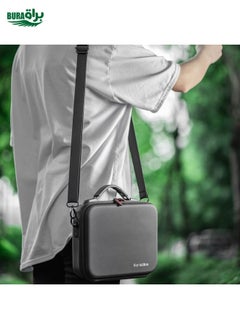 BURAQ For DJI Osmo Action 4 / 5 Pro STARTRC Portable PU Storage Box Case Full Kit(Black)  - Image 5
