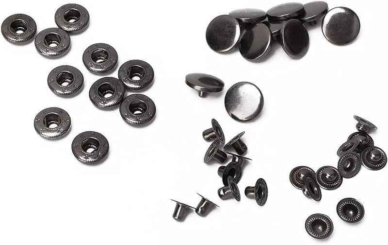 Multi-demand satisfied design HEEPDD 10Pcs Press Stud Snap Button, Metal Clothes Fastener Accessories, Compact DIY Design with Copper Material, for Home Repairing and Sewing Clothes (831 Gun Black 15MM Button) Repeated use resistant selected material Elegant appearance Easy daily handling design Global flexible sizing options Globally popular elegant design Air & land transit compatible Trendy varied sizing alternatives Economical upgraded quality Wide use compliant quality Odor free color All storage space compatible Various size alternatives All temp range compatible build Cost effective upgraded craftsmanship Diverse requirement fit Practical design alternatives Daily life matching design Multi-price design picks Simple multi-feature universal build Multi-market varied design options Global standard quality Economical varied sizing picks Multi-purpose Matte anti slip finish - Image 4