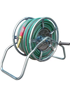 ALAYED Alayed Steel Reel With Garden Hose -1/2In X 50M -Crystal  - Image 1