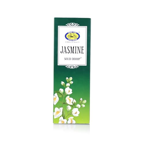 Cycle Pure Jasmine Fragrance Bambooless Solid Dhoop Sticks for Puja | Handcrafted & Eco Friendly | Incense Sticks with Free Dhoop Holder | Agarbatti for Rituals | Pack of 2 - Image 4
