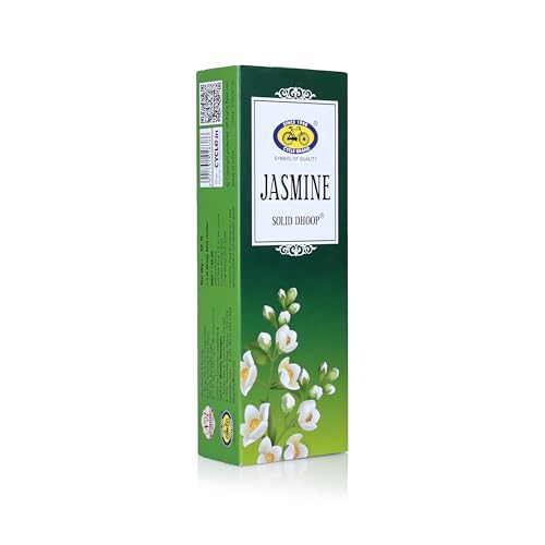 Cycle Pure Jasmine Fragrance Bambooless Solid Dhoop Sticks for Puja | Handcrafted & Eco Friendly | Incense Sticks with Free Dhoop Holder | Agarbatti for Rituals | Pack of 2 - Image 5